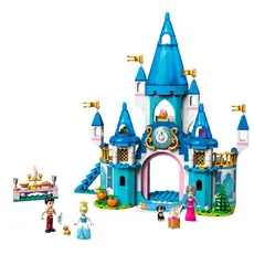 ლეგო LEGO Disney Princess Cinderella and Prince Charming's Castle, 3 image