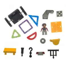 კონსტრუქტორი Magplayer Designer magnetic set 64 e. MPT-64, 5 image