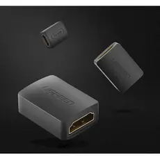 ადაპტერი UGREEN 20107 HDMI Female to Female Adapter (Black), 7 image