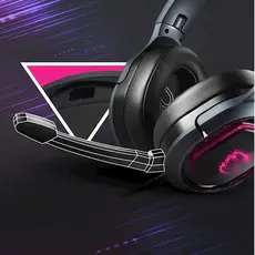 ყურსასმენი MSI S37-0400050-SV1 IMMERSE GH50, Gaming Headset, Wired, RGB, USB, Black, 4 image