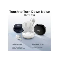 ყურსასმენი QCY T13 ANC2 White, 3 image