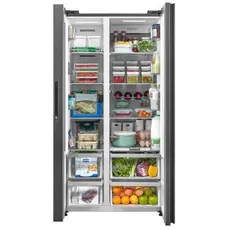 მაცივარი Midea MDRS791MIE28, 604L, A++, Refrigerator, Black, 7 image