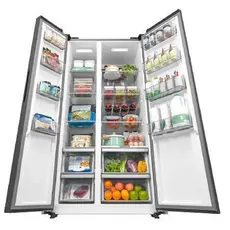 მაცივარი Midea MDRS791MIE28, 604L, A++, Refrigerator, Black, 8 image