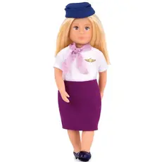 სათამაშო თოჯინა LORI 6' STEWARDESS DOLL, AURIE, 2 image