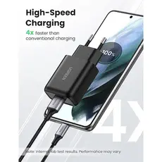 მობილურის დამტენი UGREEN 70273 Quick Charge 3.0 USB Charger EU Black
