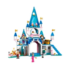 ლეგო LEGO Disney Princess Cinderella and Prince Charming's Castle, 4 image
