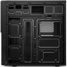 კომპიუტერის ქეისი 2E ALFA (E190-3U) MidT,2xUSB2.0,1xUSB3.0, steel (side panel), without PSU, black, 5 image