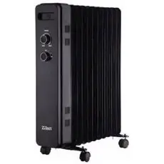 ზეთის გამათბობელი Zilan ZLN8450, 2500W, Oil Radiator, Black, 2 image