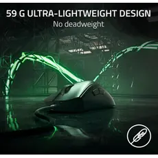 მაუსი Razer Mouse DeathAdder V3, USB-A, black, 3 image