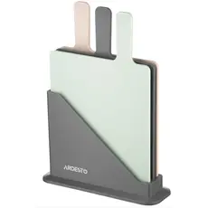საჭრელი დაფა Ardesto Cutting boards set on stand Fresh 3 pcs.: 24,1*33*7,9 cm, plastic, 2 image