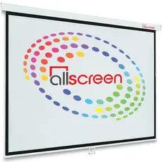 პროექტორის ეკრანი ALLSCREEN MANUAL PROJECTION SCREEN 280X280CM HD FABRIC  Diagonal 155 inch / 393 CM, 2 image