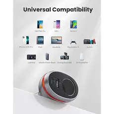 მანქანის დამტენი UGREEN CD204 (60712), 84W, USB, Type C, Grey, 3 image