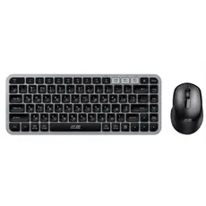 კლავიატურა და მაუსი 2E Combo keyboard and mouse MK430 WL/BT, EN/UK/RU, grey-black