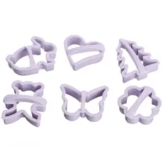 გამოსაცხობი ფორმა ARDESTO Elegance Biscuit Moulds 6 pcs, lilac