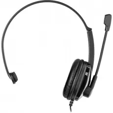 ყურსასმენი 2E CH12MU, Mono Headphones, Wired, USB, Black, 3 image