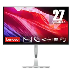 მონიტორი Lenovo L27q-4A  27" IPS 2560x1440 350 cd/m² 1ms 100Hz  3Wx2 speakers Cloud Grey