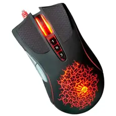 მაუსი A4tech Bloody A90 LIGHT STRIKE RGB Gaming Mouse Black, 3 image