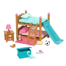 სათამაშო ნაკრები Li`l Woodzeez BUNK BED, KIDS ROOM 6169Z, 3 image