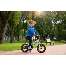 საბავშვო ველოსიპედი Miqilong Bicycle BS 12" Silver, 5 image