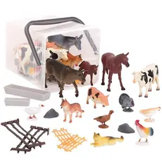 შინაური ცხოველების სათამაშო ნაკრები TERRA COUNTRY WORLD