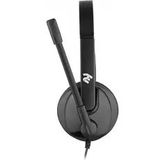 ყურსასმენი 2E CH12MU, Mono Headphones, Wired, USB, Black, 5 image