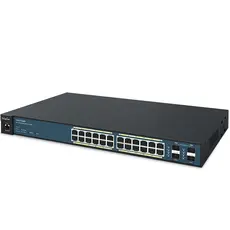 სვიჩი 50AP Wireless Management 24-port GbE PoE.Switch at 185W 4SFP L2 19i, 3 image