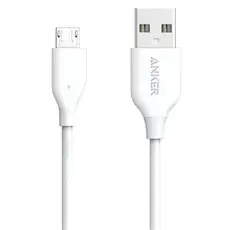 კაბელი ANKER - MICRO USB (3FT) WHITE A8132021, 2 image