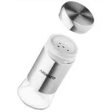 სამარილე და საპილპილე Ardesto Spices Shakers Set Gemini, 2 pcs, stainless steel, glass, 5 image