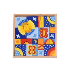ასაწყობი ფაზლი goki Designer wooden Butterflies 58646G, 2 image