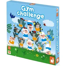 სამაგიდო თამაში Janod Gym Challenge - Board game, 6 image