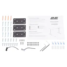 კომპიუტერის მაგიდა 2E Computer table CE120B-MOTORIZED, height adjustment, electric motor 220V, 73/118х120x60cm, black, 5 image