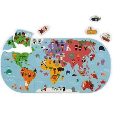 აბაზანის ფაზლი Janod Bath Explorers Map, 3 image