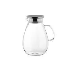 დოქი ARDESTO Pitcher with lid, 1800 ml, borosilicate glass, s/s, 2 image
