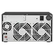 კვების წყარო 8-bay NAS AMD Ryzen V1000 series V1500B 4C/8T 2.2GHz 8GB DDR4 RAM (2 x SODIMM slots max. 64GB optional ECC RAM support) 8x SATA 6Gb/s bays 2x M., 4 image