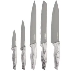 დანების ნაკრები Ardesto Black Mars Knives Set 5 pcs, stainless steel, plastic, 2 image