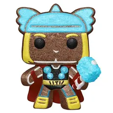 საკოლექციო ფიგურა Funko POP! Bobble Marvel Holiday Gingerbread Thor (DGLT) (Exc) 58235
