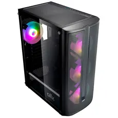ქეისი ALLX AX-G2148, Computer Case, E-ATX, ATX, MATX, USB 3.0x1, USB 1.0x2, AUDIO, Black, 7 image