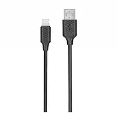 მობილურის სადენი KITs USB 2.0 to Lightning cable, 2A, black, 1m, KITS-W-003, 3 image