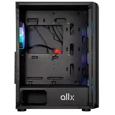 ქეისი ALLX AX-G2148, Computer Case, E-ATX, ATX, MATX, USB 3.0x1, USB 1.0x2, AUDIO, Black, 6 image