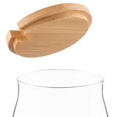 ქილა Ardesto Jar Fresh Sugar 500 ml, glass, bamboo, 4 image