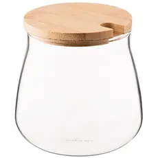 ქილა Ardesto Jar Fresh Sugar 500 ml, glass, bamboo, 3 image