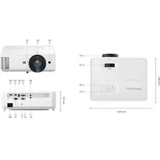 პროექტორი ViewSonic PA700X 4,500 ANSI Lumens XGA Business/Education Projector, 9 image