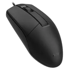 Mouse A4tech OP-330 Wired Optical Mouse Black, 3 image