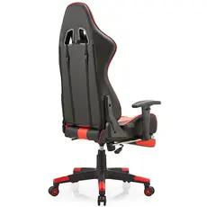 სათამაშო სავარძელი ALLX SK8825, Gaming Chair, Red/Black, 6 image