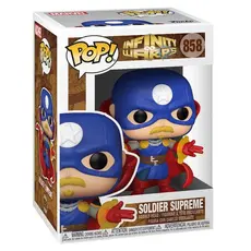 საკოლექციო ფიგურა Funko POP! Bobble Marvel Avengers Infinity Warps Soldier Supreme 52006, 3 image