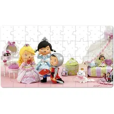 ასაწყობი ფაზლი Janod Set of 2 puzzles  Rose plays Princess J02770, 6 image