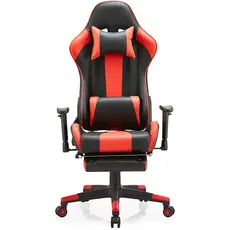 სათამაშო სავარძელი ALLX SK8825, Gaming Chair, Red/Black