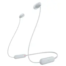 ყურსასმენი Sony WI-C100 Wireless In-ear Headphones - White, 2 image