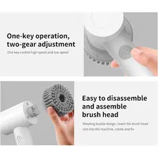 მულტიფუნქციური საწმენდი Xiaomi Lydsto XL-DDQJS01, Multi-function Brush, White, 4 image