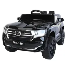 ბავშვის ელექტრო მანქანა TOYOTA D-189-B ტყავის სავარძლით